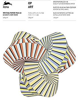 Op Art: Writing Paper & Note Pad A4