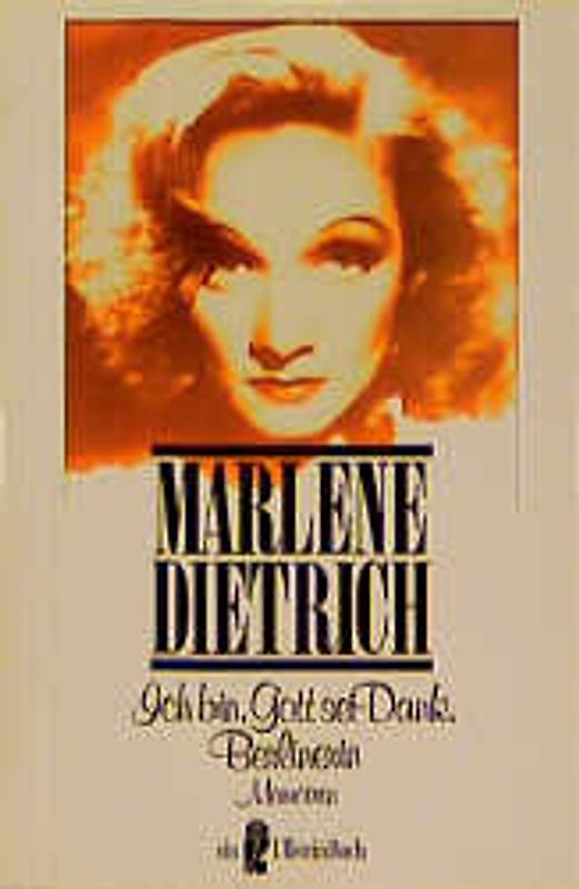 Ich bin, Gott sei Dank, Berlinerin. Memoiren