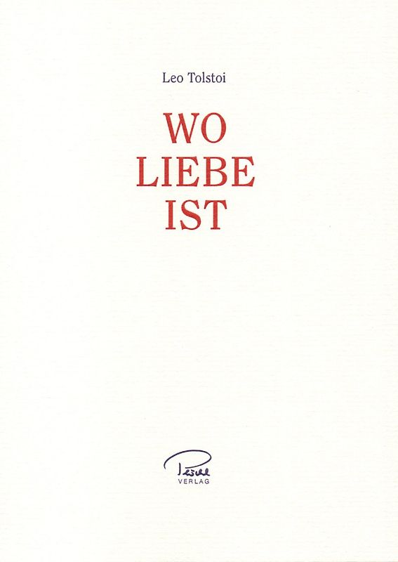 Wo Liebe ist