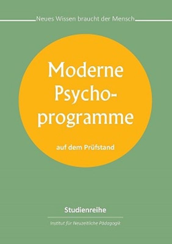 Moderne Psychoprogramme