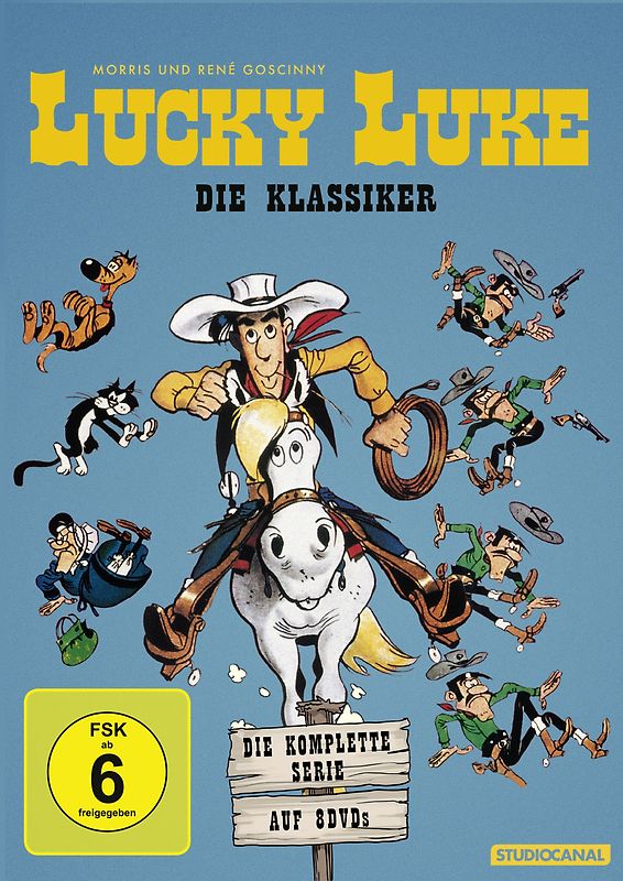 Lucky Luke-Die Klassiker/Die Komplette Serie DVD