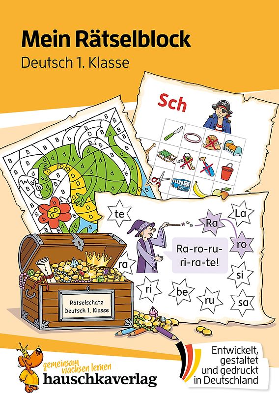 Mein Rätselblock Deutsch 1. Klasse