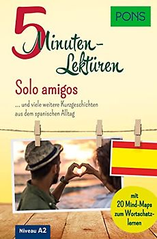 PONS 5-Minuten-Lektüren Spanisch A2 - Solo amigos