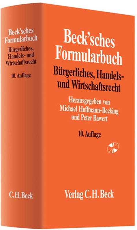 Beck'sches Formularbuch Bürgerliches, Handels- und Wirtschaftsrecht