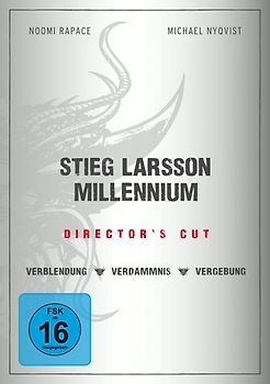 Stieg Larsson - Millennium Trilogie [Director's Cut] [3 DVDs] - Stieg Larsson DVD