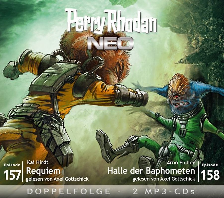 Perry Rhodan NEO MP3 Doppel-CD Folgen 157 + 158