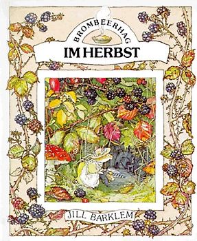 Brombeerhag im Herbst