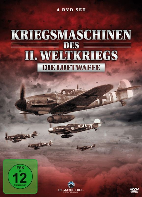 Kriegsmaschinen des II. Weltkrieges - Die Luftwaffe [4 DVDs] DVD