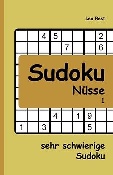 Sudoku Nüsse 1: sehr schwierige Sudoku
