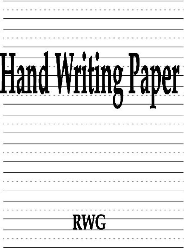 Hand Writing Paper
