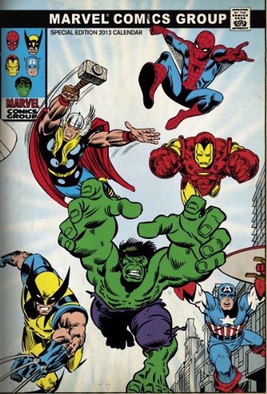 Marvel Comics Group 2013 Calendar: Pop-up