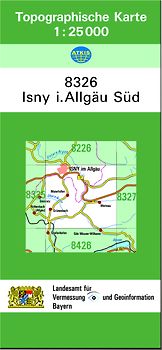 TK25 8326 Isny im Allgäu Süd