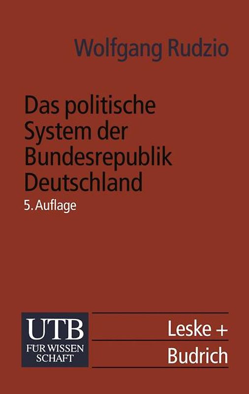 Das politische System der Bundesrepublik Deutschland