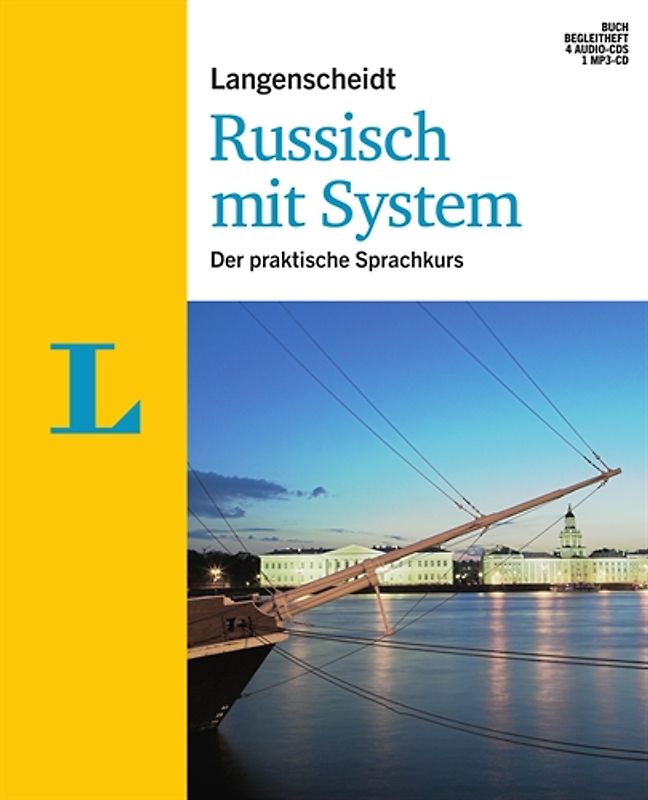 Langenscheidt Russisch mit System - Set mit Buch, Begleitheft, 4 Audio-CDs und 1 MP3-CD