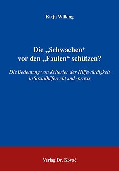 Die "Schwachen" vor den "Faulen" schützen?