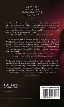 Can Animals Be Moral?