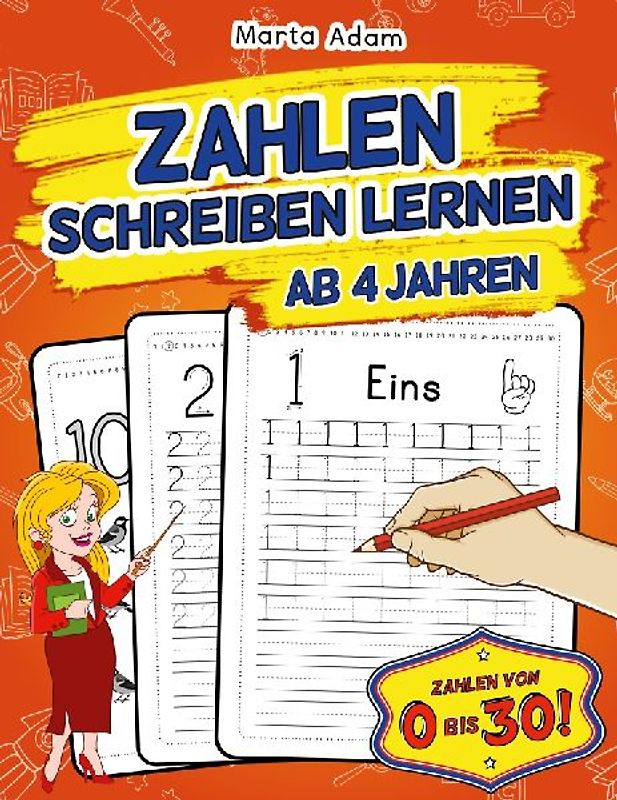 Zahlen Schreiben Lernen Ab 4 Jahren