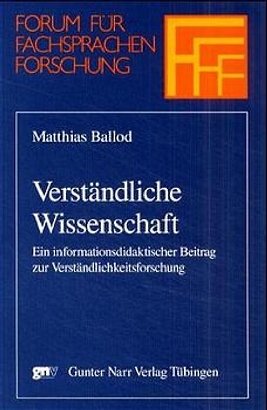 Verständliche Wissenschaft