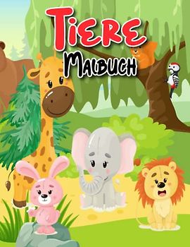Tiere Malbuch