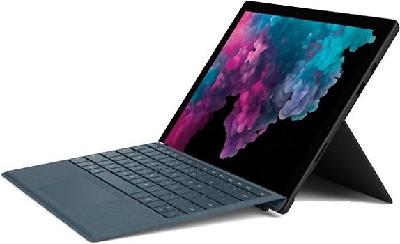 Microsoft Surface Pro 6 12,3" Intel Core i5 256GB SSD [Wi-Fi, inkl. kobaltblauem Keyboard Dock, Surface Pro 4-Type Cover] klassisches schwarz