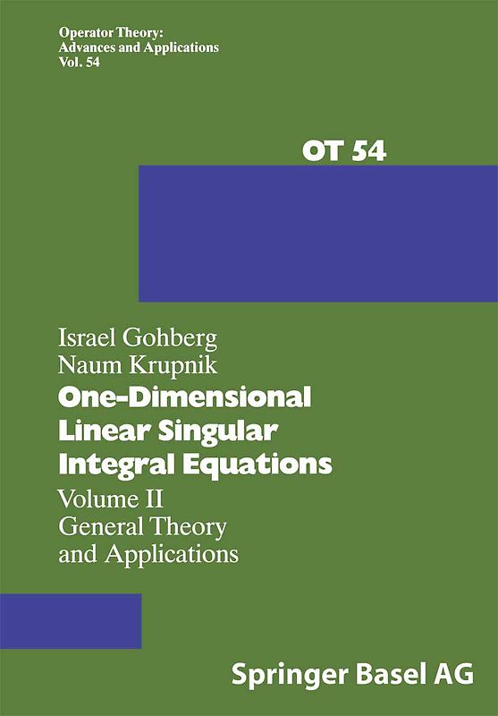 One-Dimensional Linear Singular Integral Equations