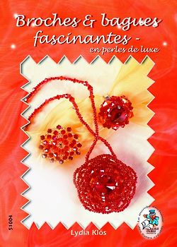 Broches & bagues fascinantes en perles de luxe