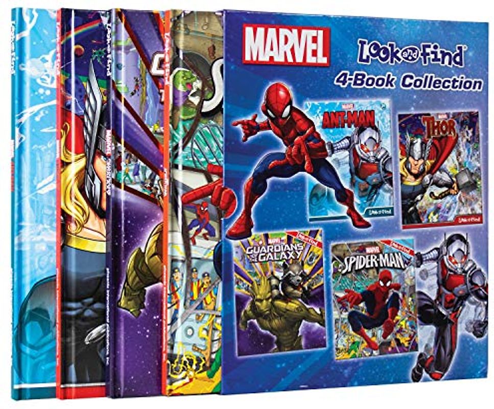 Marvel: Look and Find 4-Book Collection