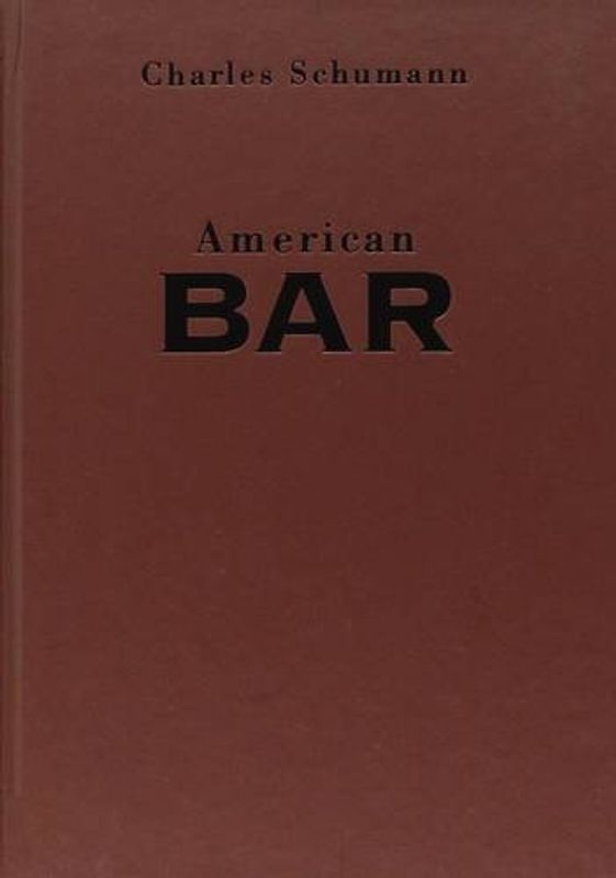 American Bar: The Artistry of Mixing Drinks