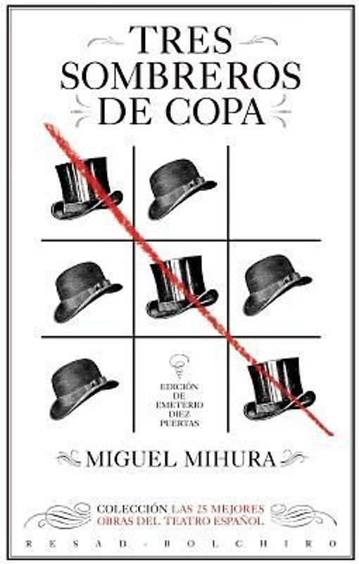 Tres sombreros de copa