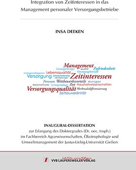 Integration von Zeitinteressen in das Management personaler Versorgungsbetriebe