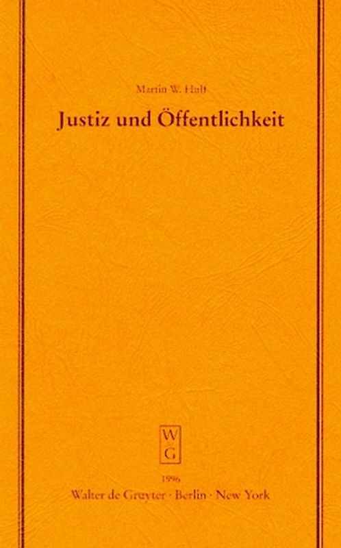 Justiz und Öffentlichkeit
