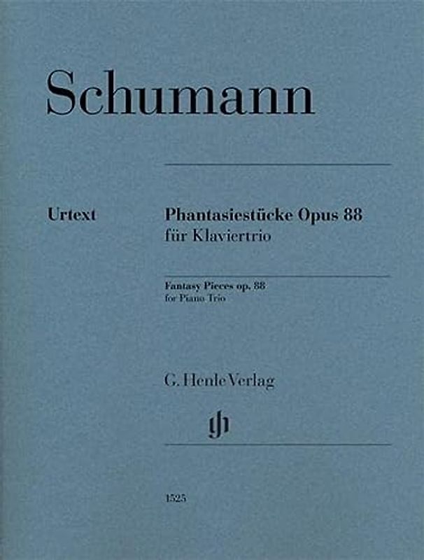 Schumann, Robert - Phantasiestücke op. 88 für Klaviertrio