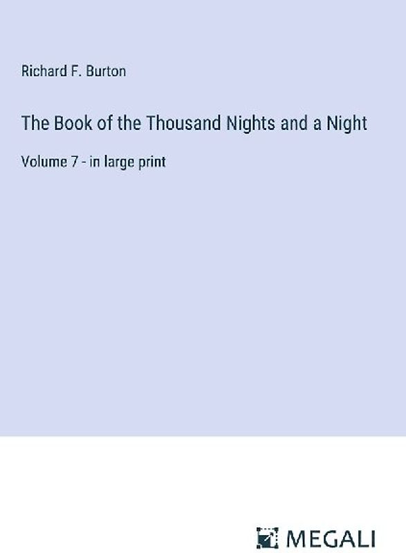 The Book of the Thousand Nights and a Night