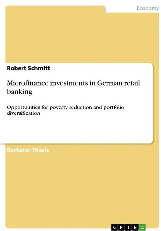 Microfinance investments in German retail banking