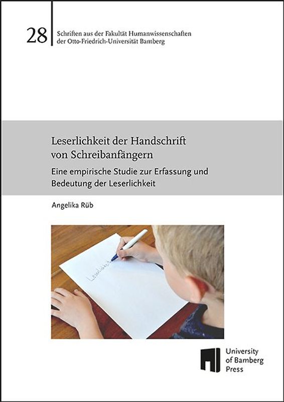 Leserlichkeit der Handschrift von Schreibanfängern