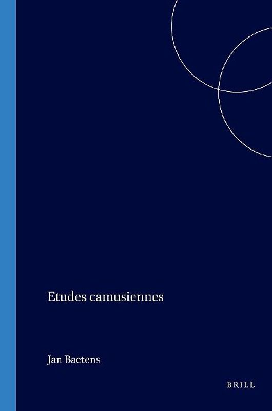 Etudes camusiennes