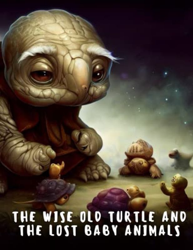 The Wise Old Turtle and the Lost Baby Animals: short story for kids about turtle, Friendship and Exploration, gift for kids 4-8