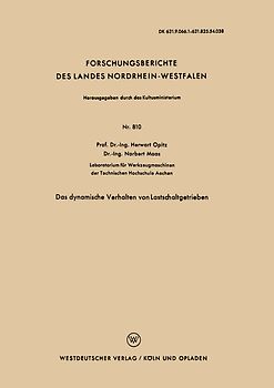 Das dynamische Verhalten von Lastschaltgetrieben