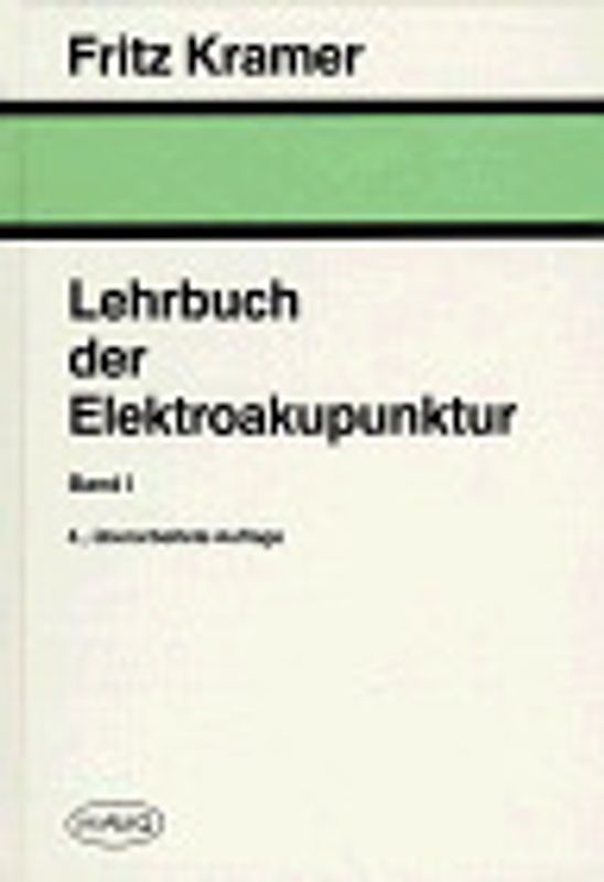 Lehrbuch der Elektroakupunktur
