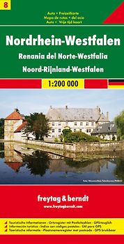 freytag & berndt Straßenkarte Nordrhein-Westfalen 1:200.000