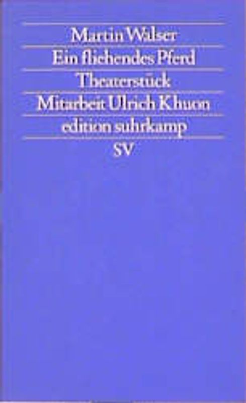 Ein fliehendes Pferd