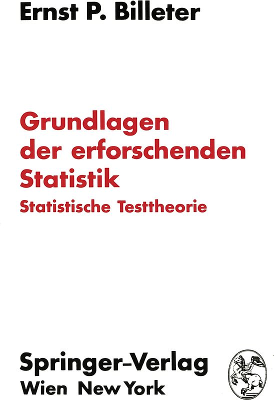 Grundlagen der erforschenden Statistik