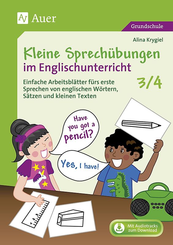 Kleine Sprechübungen im Englischunterricht