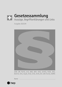 Gesetzessammlung 2024/2025 (Ausgabe A5) (Print inkl. E-Book Edubase)