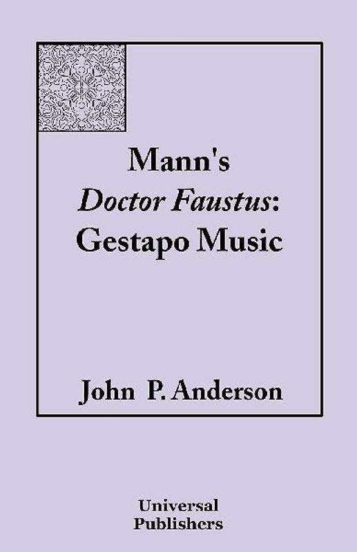 Mann's Doctor Faustus