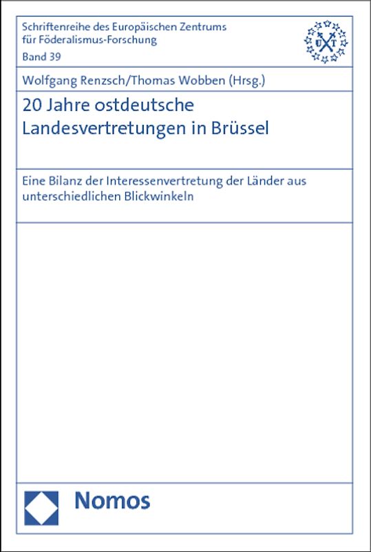 20 Jahre ostdeutsche Landesvertretungen in Brüssel