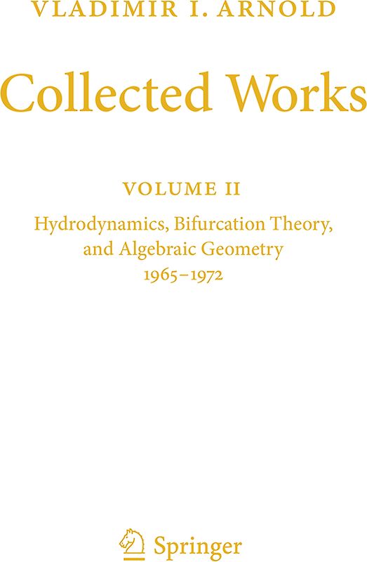 Vladimir I. Arnold - Collected Works