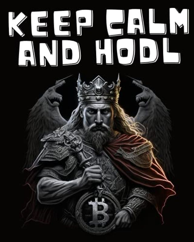 BITCOIN Malbuch für Erwachsene: Keep Calm and HODL - Entspanntes Abwarten für Bitcoin Maximalisten - Bitcoin Buch zum Ausmalen | Perfektes Bitcoin ... zum Entspannen | Fiatgeld VS Bitcoin