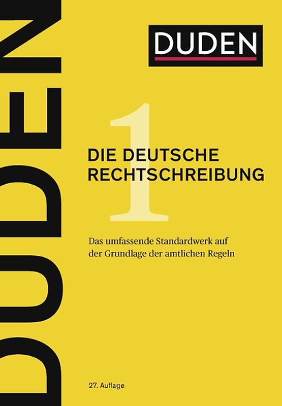 Duden – Die deutsche Rechtschreibung