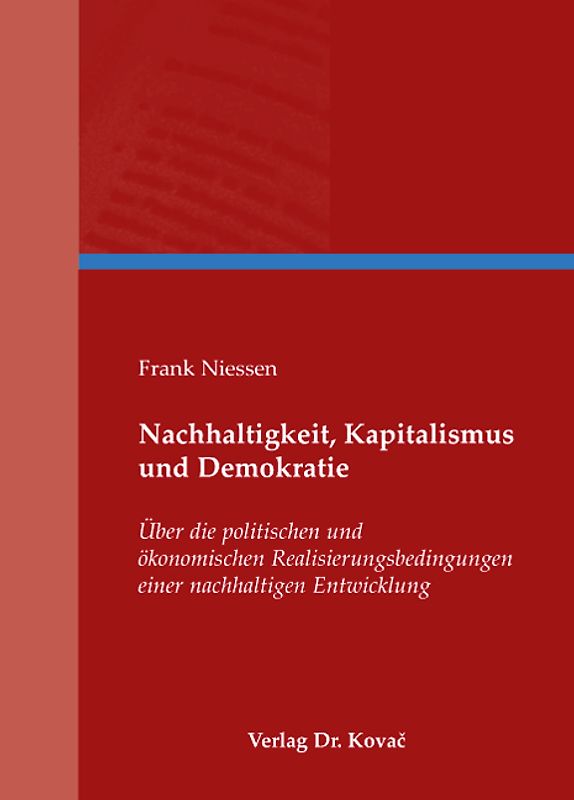 Nachhaltigkeit, Kapitalismus und Demokratie